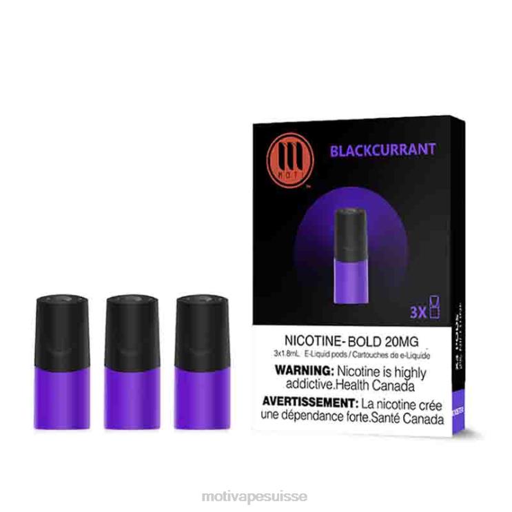 MOTI Vape Flavors Suisse - MOTI dosettes classiques myrtille DTJL0108