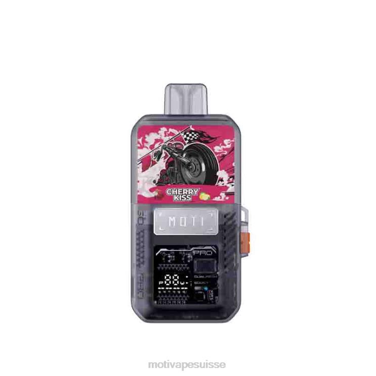 MOTI Vape Price Suisse - MOTI Go Pro pod+appareil jetable baiser de cerise DTJL085