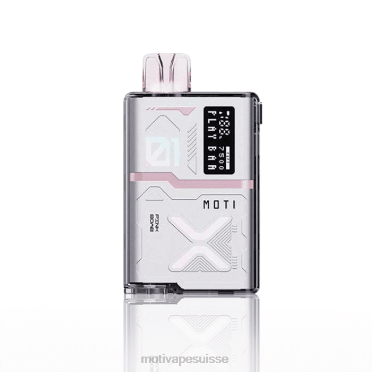 MOTI Vape Amazon - MOTI Play Bar 7500 vapes jetables (5%, 7500 bouffées) menthe fraîche DTJL060