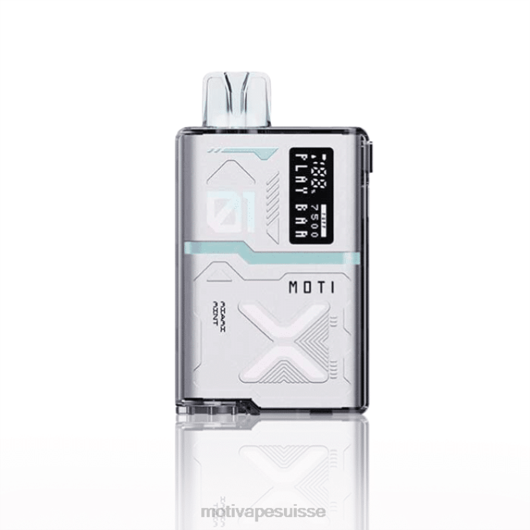 MOTI Vape For Sale - MOTI Play Bar 7500 vapes jetables (5%, 7500 bouffées) menthe de Miami DTJL059