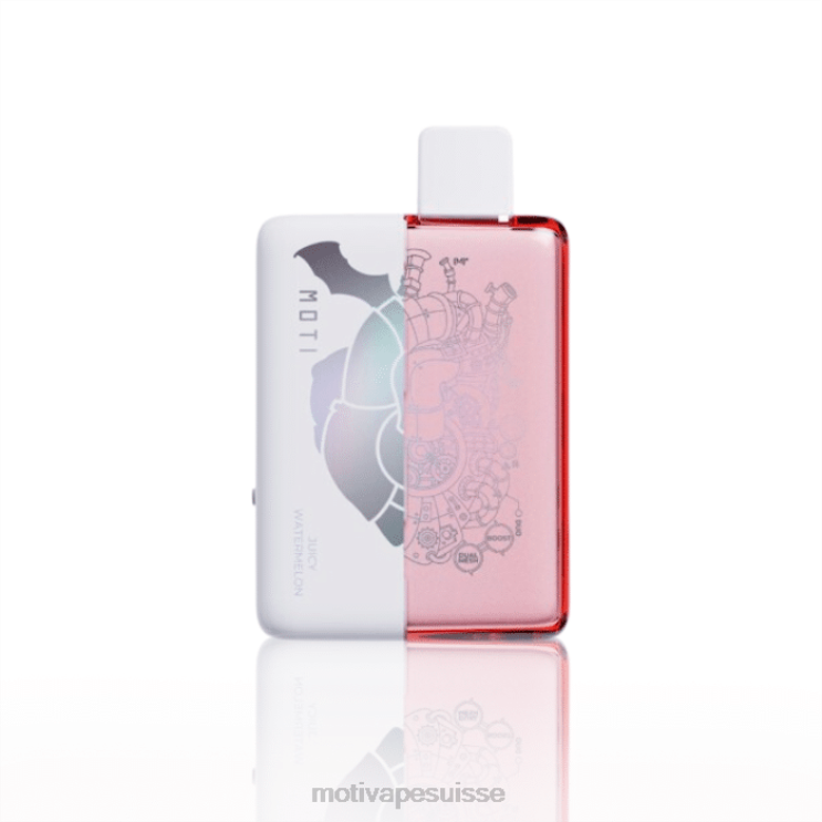 MOTI Vape Amazon - MOTI Duo 9000 vapes jetables (5%, 9000 bouffées) pastèque juteuse DTJL070