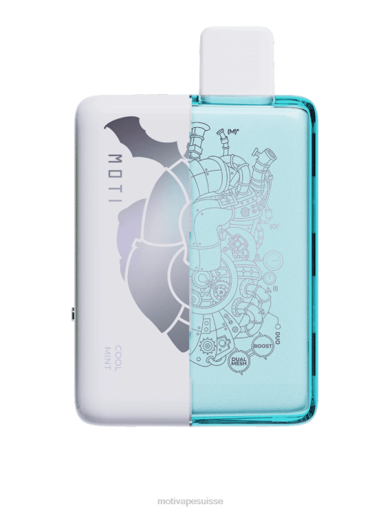 MOTI Vape Berne - MOTI Duo 9000 vapes jetables (5%, 9000 bouffées) explosion d\'arc-en-ciel tropical DTJL072