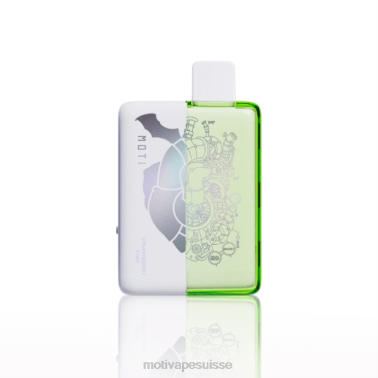 MOTI Vape Disposable - MOTI Duo 9000 vapes jetables (5%, 9000 bouffées) fraise-kiwi DTJL066