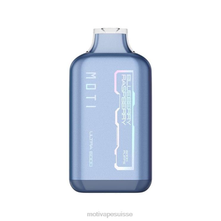 MOTI Vape For Sale - MOTI Ultra vape jetable (5%, 6000 bouffées) myrtille framboise DTJL029